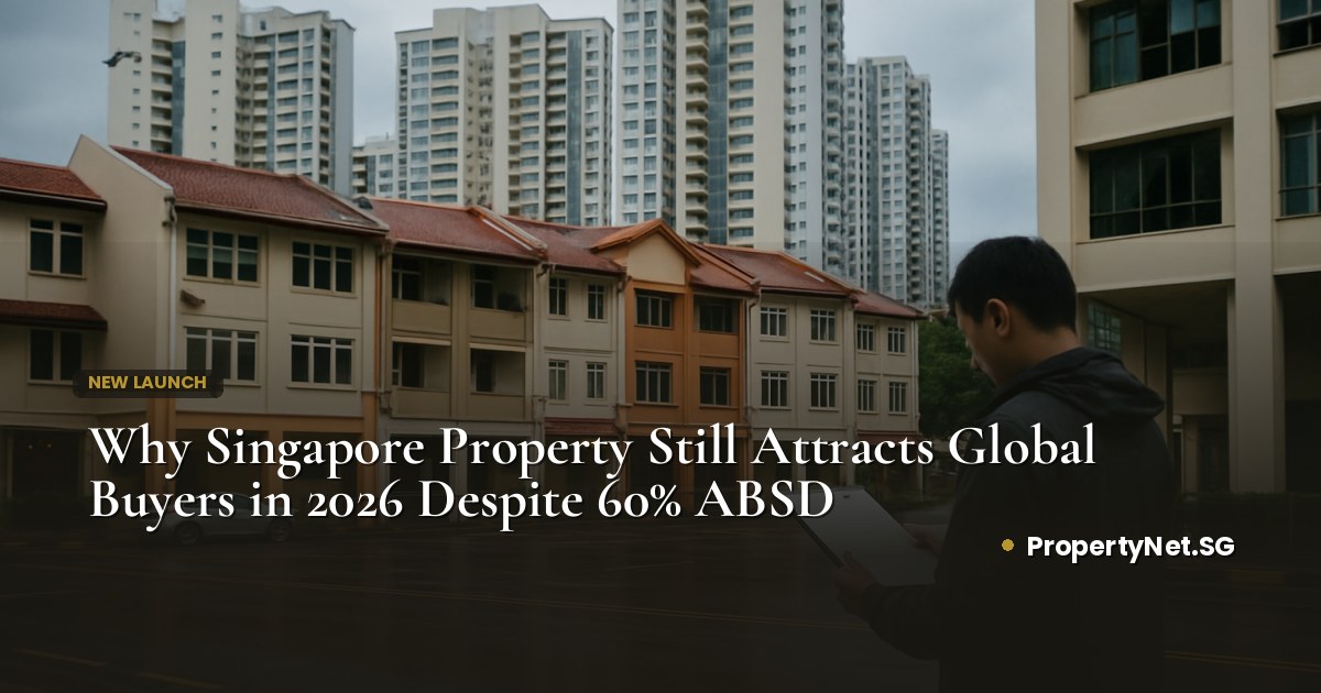 Why Singapore Property Still Attracts Global Buyers in 2026 Despite 60% ABSD