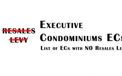 List of Executive Condominiums (EC) without Resale Levy