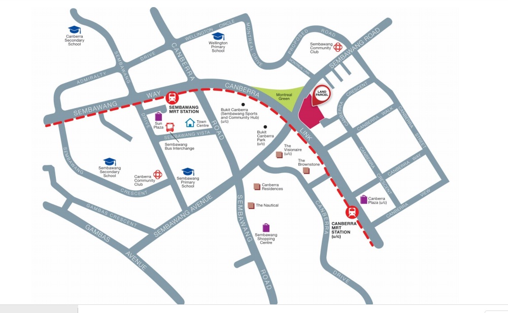 Location map of Provence Residence