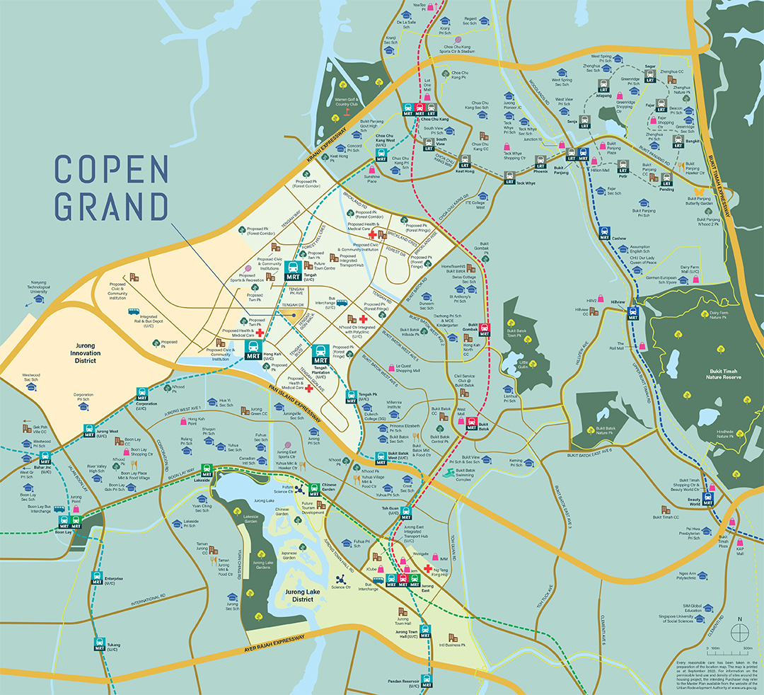 Copen Grand Location Map