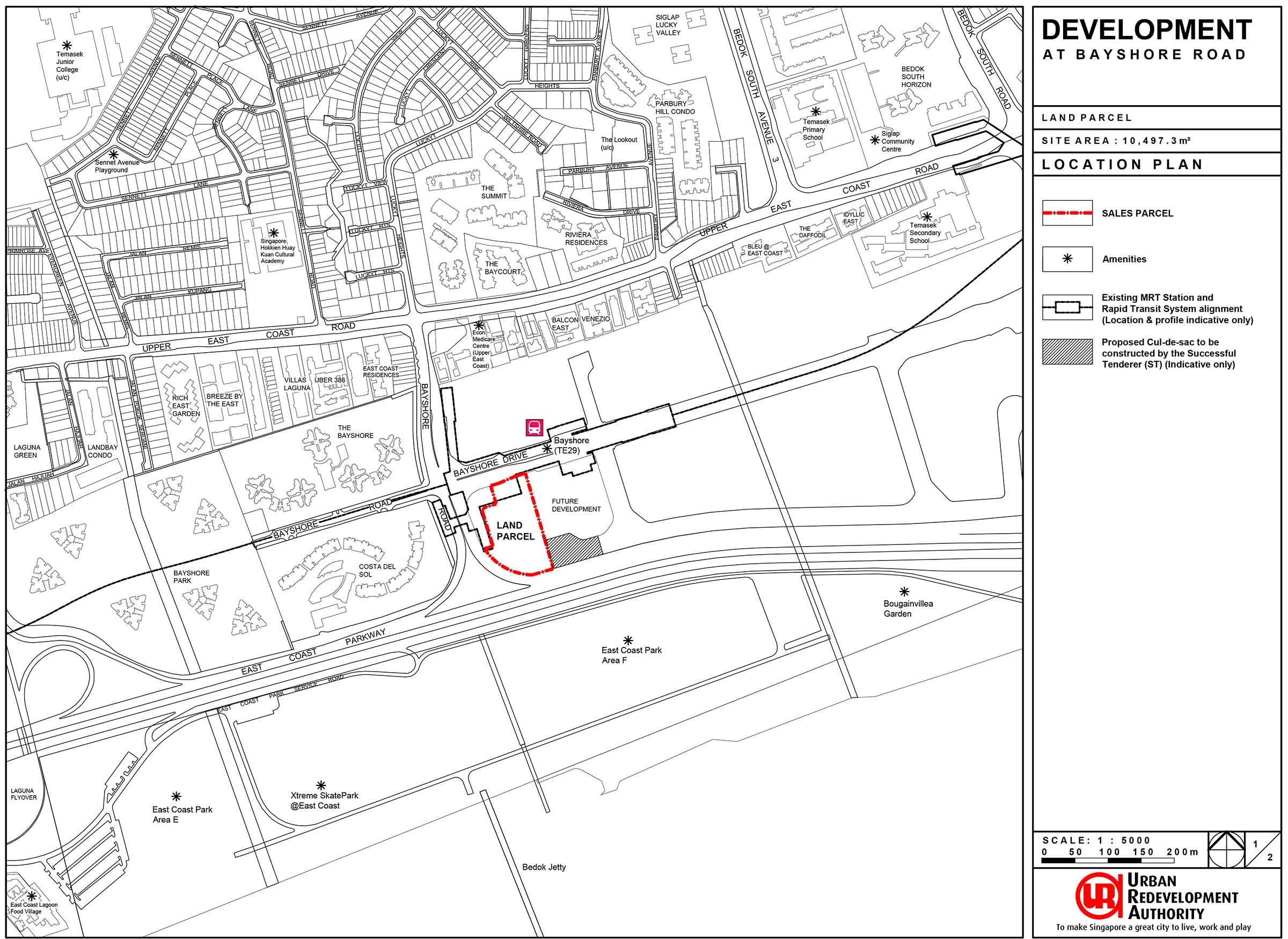 Bayshore GLS site Location and Control Plan