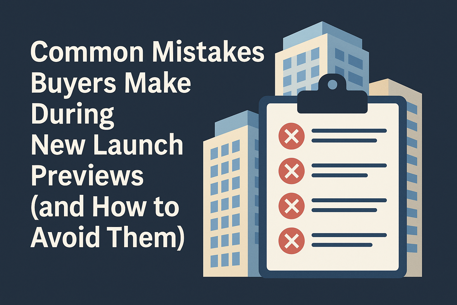 Common Mistakes Buyers Make During New Launch Previews (and How to Avoid Them)